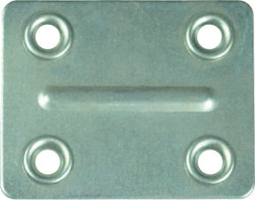 Hardware G.i. Rectangle Plate Hardware Item Premium Hardware for Door Cabinet Window Furniture and Interior Use